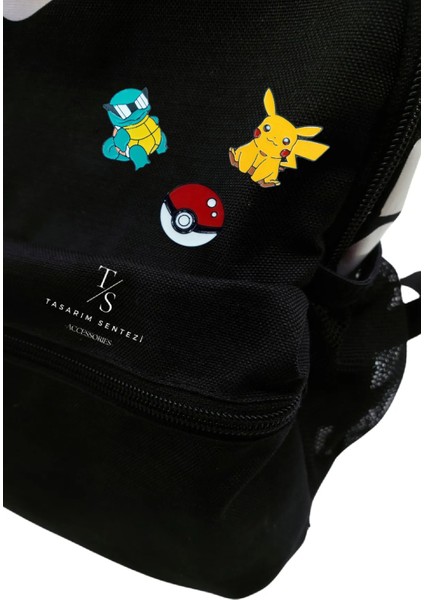 Rozet Metal Broş 3'lü Pokemon Pikachu Squirtle Poke Topu Yaka Okul Çanta Kıyafet Şapka Takı fırsatları