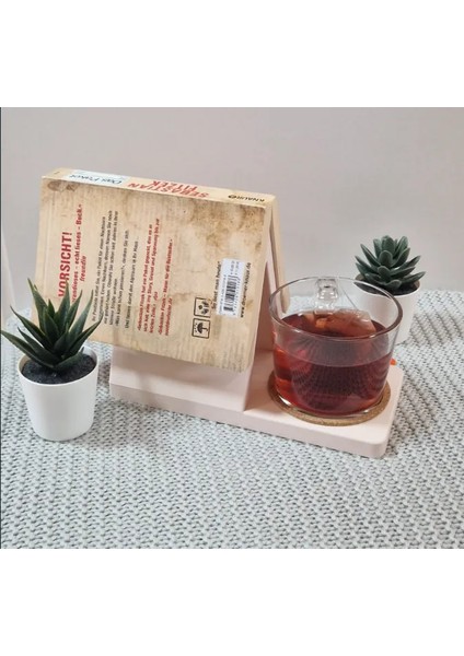 Üçgen Kitap Tutucu & Bardak Altlığı fırsatları