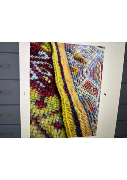 161 cm 100 cm Ölçülerinde El Dokuma Kök Boya Çok Ince Halı indirimleri