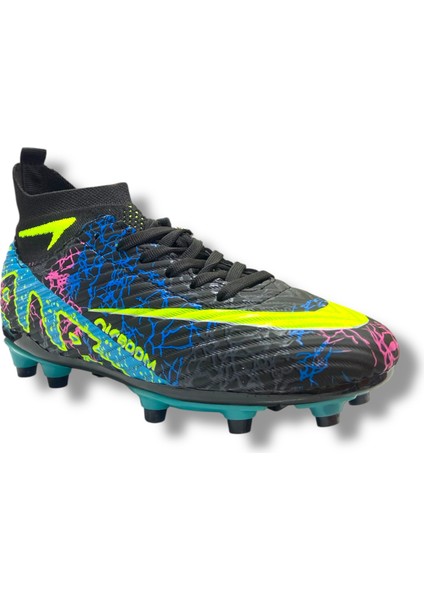 Çoraplı Krampon Siyah Turkuaz Sarı Desenli fiyatları