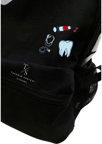 Rozet Metal Broş 3'lü Doktor Hemşire Steteskop Şırınga Iğne Diş Sağlık Yaka Okul Çanta Şapka Takı fırsatları