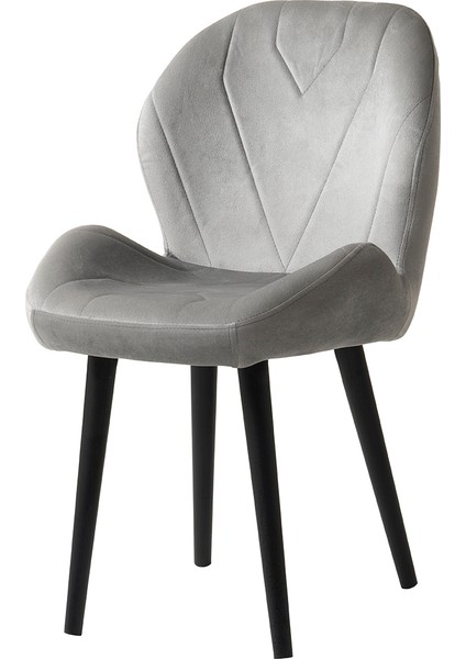 6 Adet Porto Sandalye Babyface Kumaş Siyah Ahşap Ayak fiyatları