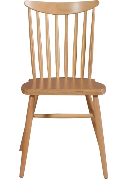 6 Adet Diva Sandalye Naturel Ahşap Iskelet fiyatları