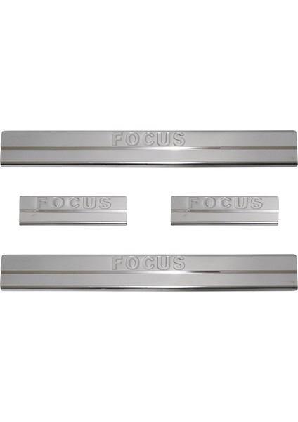Ford Focus Uyumlu 2005-2011 Krom Kapı Eşiği 4 Parça Paslanmaz Çelik fiyatları