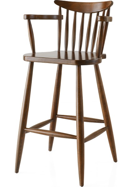 4 Adet Diva Bar Sandalye Ceviz Ahşap Iskelet fiyatları