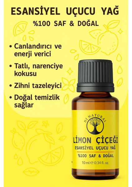 Doğal Limon Esansiyel Yağ