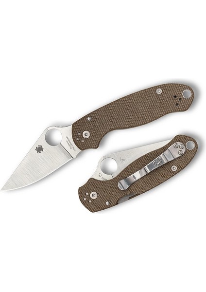 Para 3 Brown Canvas Micarta Cpm Cru-Wear Plainedge Çakı fiyatları