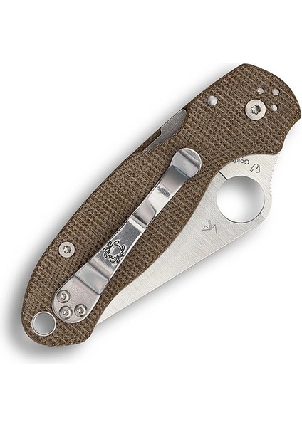 Para 3 Brown Canvas Micarta Cpm Cru-Wear Plainedge Çakı modelleri