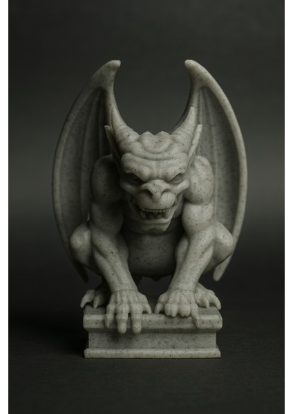 3D Gargoyle Figür - Mermer Görünümlü Gerçekçi Büst fiyatları