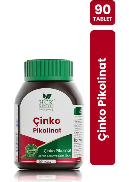 Çinko Pikolinat 90 Tablet