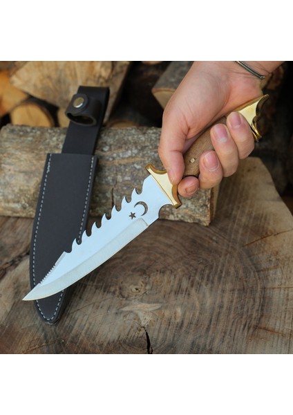 Av Bıçağı 34 cm - Ay Yıldız Desen fiyatları
