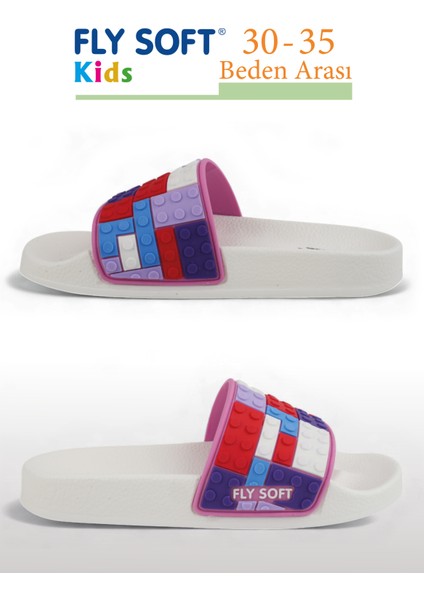 Anatomik Taban Pembe Kız Çocuk Terlik (30-35 Arası) Flexsıbıl Esneklik modelleri
