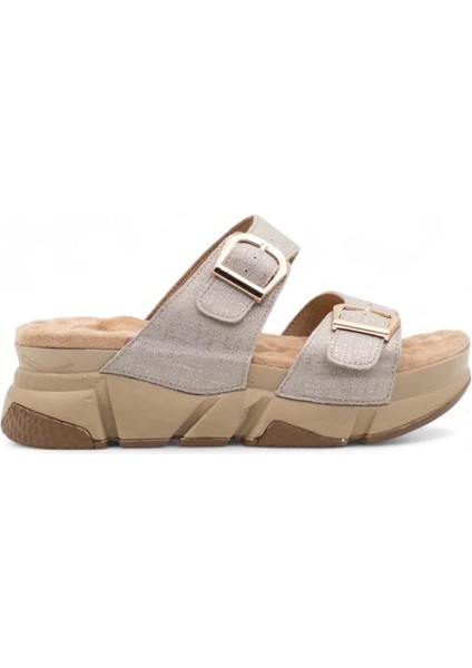 Kiirus 35244-196 Anatomik Taban Kadın Terlik Bej 36-40