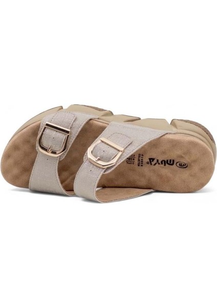 Kiirus 35244-196 Anatomik Taban Kadın Terlik Bej 36-40 indirimleri