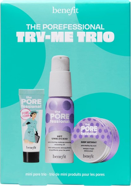 The Porefessional Try-Me Trio - Cilt Temizleme Yağı, Maske ve Baz Seti fiyatları