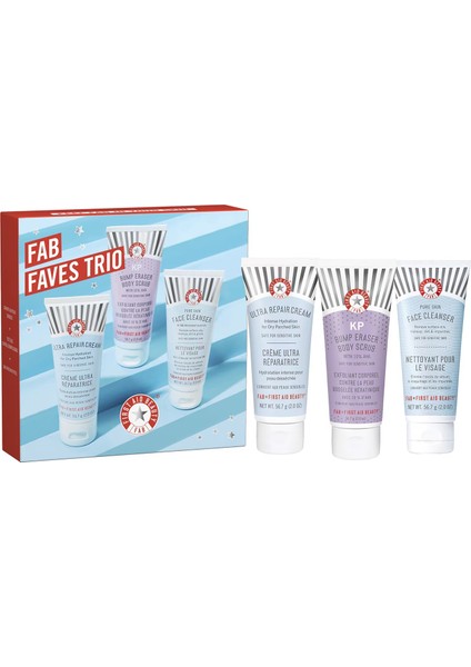 Coffret Trio Les Favoris De Fab - Yüz ve Vücut Bakım Seti