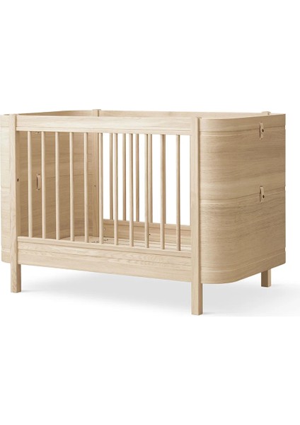 Wood Mini+ Beşik 74X126 cm (Oak) fırsatları