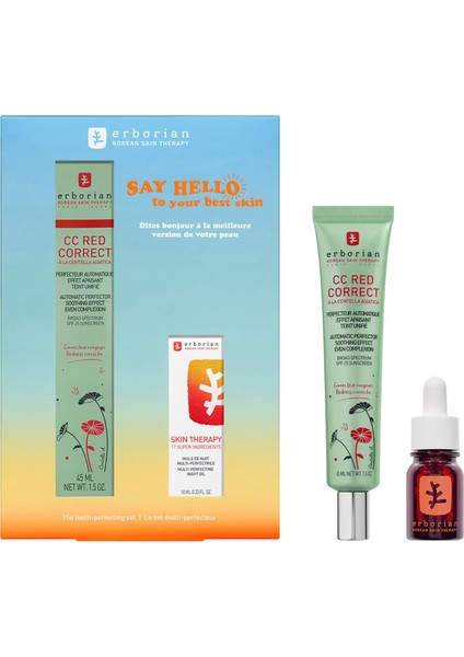 Kit cc Red Correct x Skin Therapy - Çok Amaçlı Mükemmelleştirici Set