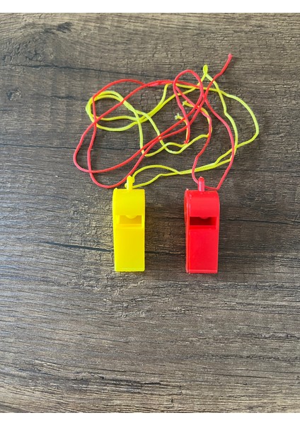 Deprem Çantası Seti Için 2 Adet Düdük