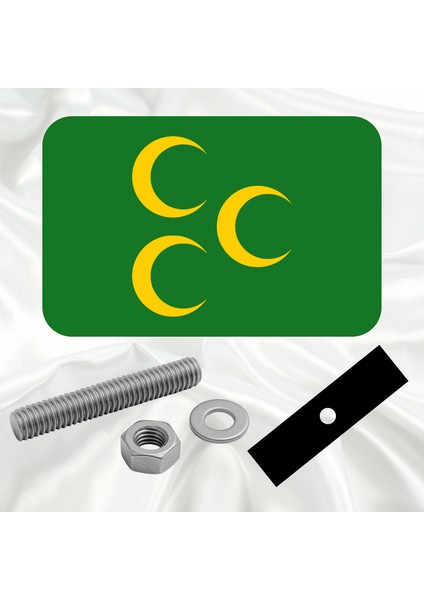 İslamiyet Bayrağı Pleksi Panjur Arması I Universal Vidalı Oto Panjur Süsü I Araba Panjur Süsü modelleri
