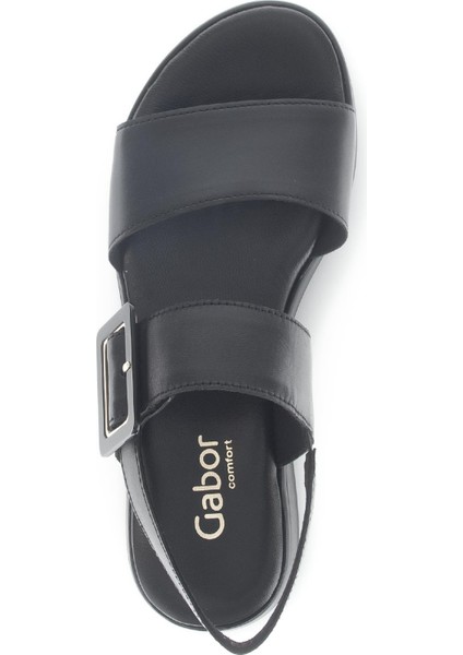 Comfort Geniş (G) Kalıp Cırtlı Tokalı Sandalet 62.744