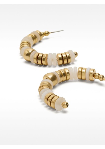 Gold Resin Halka Küpe fiyatları