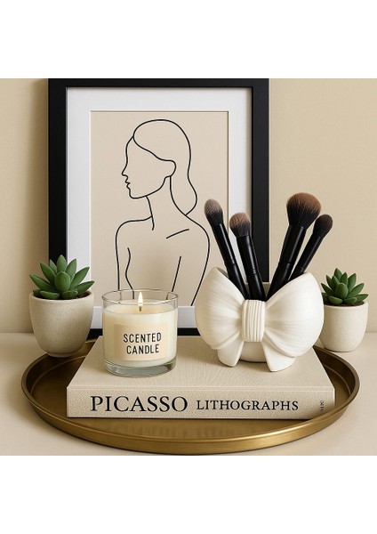 Fiyonk Formunda Dekoratif Fırçalık/vazo/organizer fiyatları