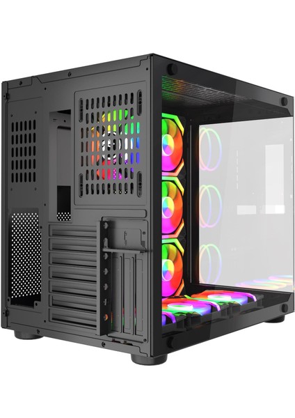 Prime V3 Tuş Kontrollü Rgb 7X120MM Fan Oyuncu (Gaming) Bilgisayar kasası fiyatları
