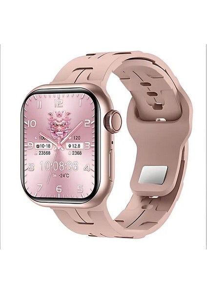 Hk9 Mini 41MM Rose Renk 3 Kordonlu Akıllı Saat fiyatları