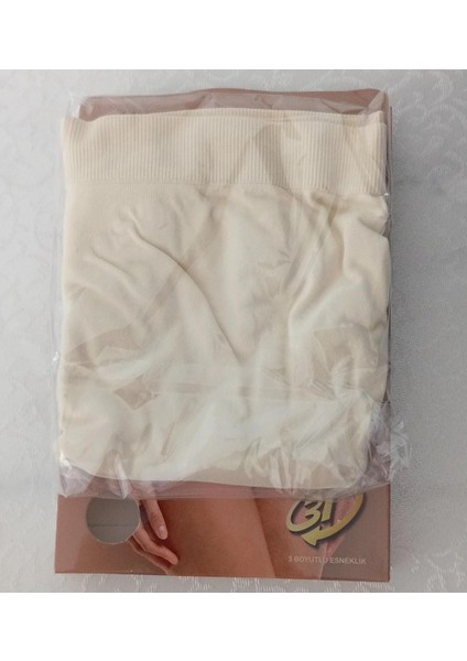 Elite Life Kadın Yüksek Bel 3D Dikişsiz Iz Yapmaz Ten Slip Korse Mikrofiber Külot