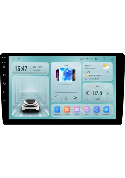 NF-Z901 4/32GB Androıd9 Car Multımedıa