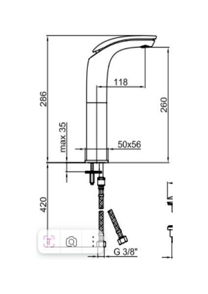 Italyan Webert-Aria Tek Kollu Yüksek Lavabo Bataryasi Krom AI830401015 fiyatları