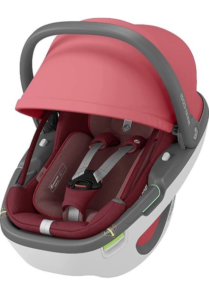 Maxi-Cosi Coral 360 Dönebilir Yatabilir 2'si Bir Arada Modüler Ana Kucağı ve Oto Koltuğu Essential Red fiyatları