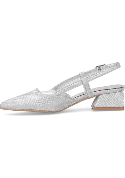 Elit MST501Y Kadın Klasik Topuklu Ayakkabı Gümüş modelleri