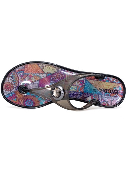 Elit KDRJ9003-2 Kadın Parmak Arası Terlik Siyah indirimleri