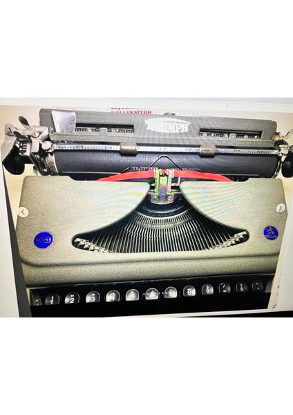 Norm 6 Çantalı Daktilo 1940’LAR -Sorunsuz Çalışır Durumda