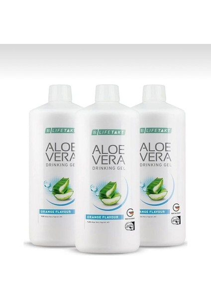 Aloe Vera Portakal Aromalı 3’lü Jel Içecek