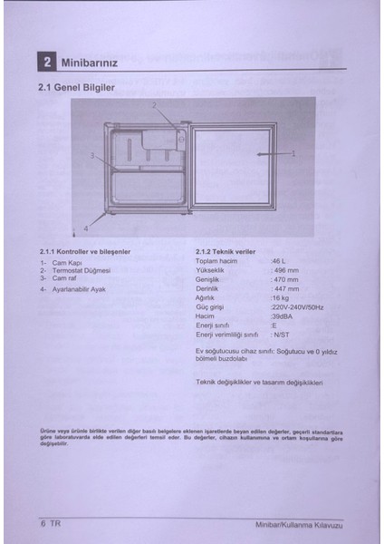 1006 Mc Minibar