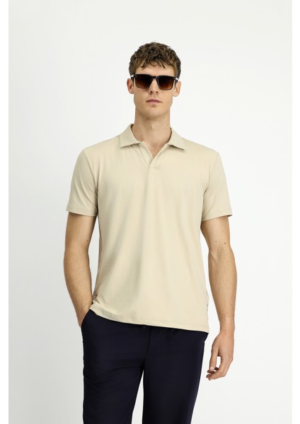 Polo Yaka Regular Fıt T-Shırt fırsatları