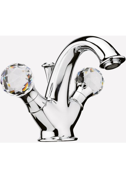 Italyan Webert Karenina Lavabo Bataryasi Krom-Swarovsky Taşli