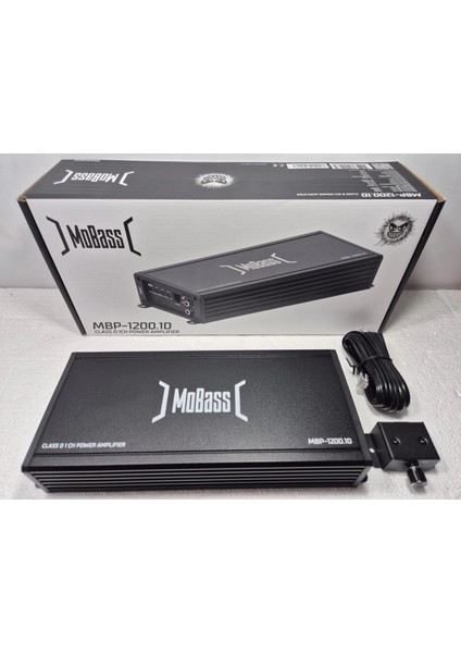 Mono Amfi – Mobass MBP-1200.1D Bass Anfisi – Bass Kontrollü Mono Anfi