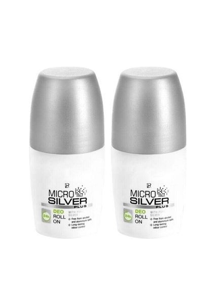 Microsilver Plus Deo Roll-On 50 ml 2'li Set
