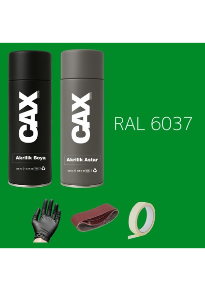 Sprey+Astar Premium Özel Yapım Akrilik Sprey Boya Seti 400 ml (Araba-Metal-Plastik-Ahşap)