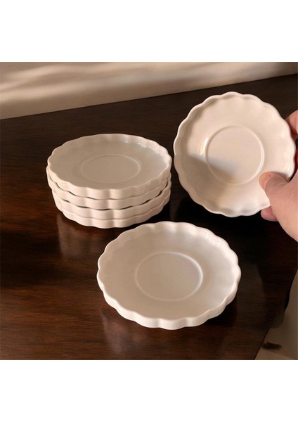 6'lı Istiridye Model Porselen Çay Tabağı indirimleri