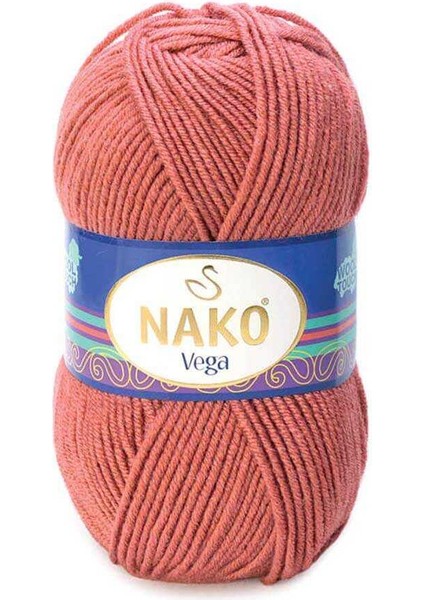 5 Adet Vega El Örgü Ipi 2574 Makaron