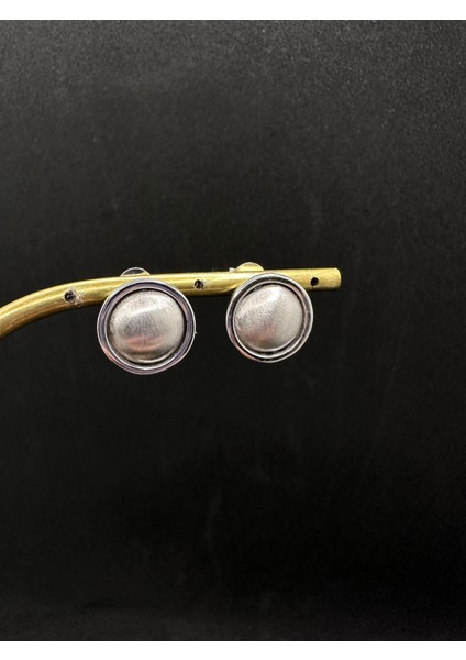 Inci Görünümlü Yuvarlak Ithal Gümüş Küpe fiyatları