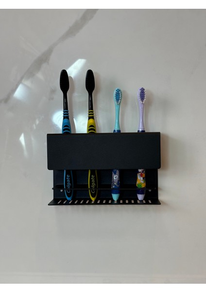 Metal Diş Fırçası Standı Tutucu Diş Fırçalık Banyo Organizer 11X15X6,5 cm fırsatları