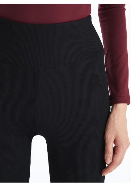 Beli Lastikli Ispanyol Paça Kadın Tayt Pantolon (S4) fırsatları