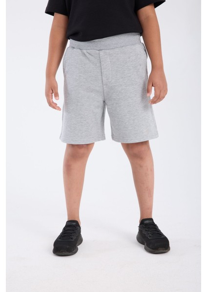 Erkek Çocuk Sweat Short Gri Melanj fiyatları