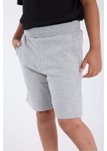 Erkek Çocuk Sweat Short Gri Melanj indirimleri
